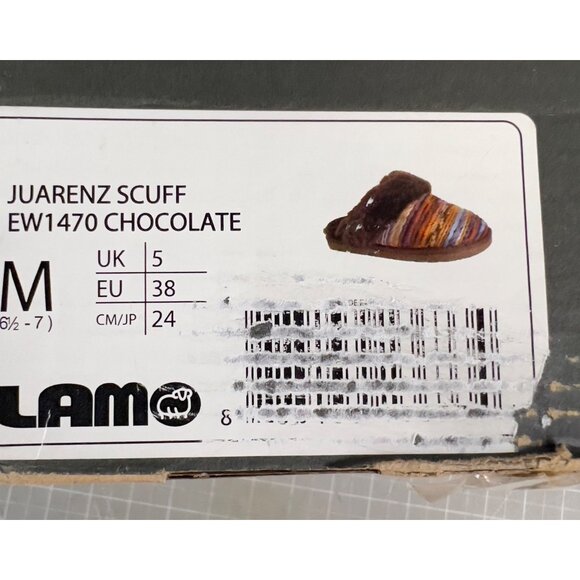 LaMO Women’s Juarenz ScuffSlipper EW 1470 Chocolate New Sz Medium (6.5-7) - Picture 5 of 7